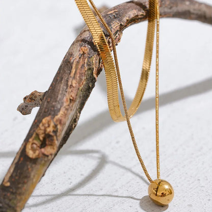 Orifolia Dewdrop Duo Necklace